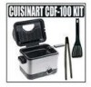 Get Cuisinart CDF 100 - Brushed Deep Fryer reviews and ratings