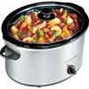 Get Hamilton Beach 33550 - Classic Chrome 5 Qt Slow Cooker reviews and ratings
