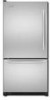 Get KitchenAid KBLS22EVMS - 21.9 cu. Ft. Bottom-Freezer Refrigerator reviews and ratings