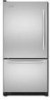 Get KitchenAid KBLS22KVSS - 21.9 cu. Ft. Bottom Mount Refrigerator reviews and ratings