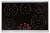Get LG LCE3081ST - 30in Smoothtop Electric Cooktop 5 Steady Heat Elements reviews and ratings