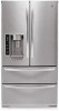 Get LG LMX25985ST - 25 Cu. Ft. Bottom Freezer Refrigerator reviews and ratings