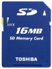 Get Toshiba SD-M1603T - 16MB SD Card reviews and ratings