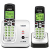 Get Vtech Two Handset Expandable Cordless Phone System with Caller ID and Handset Speakerphone reviews and ratings