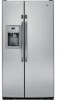Get GE GSHL5KGXLS - CleanSteel 25.4 cu. Ft. Refrigerator reviews and ratings