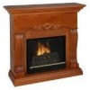 Get Jensen 7800-M - Metal Products Mahogany Finish Carolina Real Flame Gel Fireplace reviews and ratings