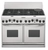 Get KitchenAid KDRP487MSS - 48inch Pro-Style Dual Fuel Range W reviews and ratings
