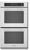 Get KitchenAid KEBK276SWH - 27 Inch Double Electric Wall Oven reviews and ratings