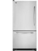 Get Maytag MBF2258WES - 22 cu. Ft. EcoConserve Bottom Mount Refrigerator reviews and ratings