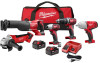 Get Milwaukee Tool M18 BRUSHED 5PC COMBO KIT reviews and ratings