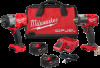 Get Milwaukee Tool M18 FUEL 1/2inch HTIW & 3/8inch MTIW Automotive Combo Kit reviews and ratings