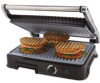 Get Oster Extra Large Titanium Infused DuraCeramic Panini Maker and Indoor Grill reviews and ratings