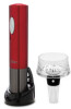 Get Oster Metallic Red Electric Wine Opener plus Wine Aerator reviews and ratings