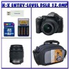 Get Pentax Pentax K-x w/ 18-55mm & 50-200mm K#2 - K-x 12.4MP Digital SLR Camera reviews and ratings