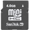 Get SanDisk 4GB MINI SDHC WITH R - Minisdhc Card 4GB reviews and ratings