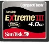 Get SanDisk SDCFX3-004G - 4gb Extreme III Compact Flash reviews and ratings