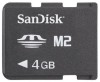 Get SanDisk SDMSM2-4096/004G - 4GB M2 Memory Stick Micro Bulk Package reviews and ratings