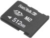 Reviews and ratings for SanDisk SDMSM2-512-A10AM - 512 MB Memory Stick Micro M2