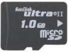 Reviews and ratings for SanDisk SDSDQU1024 - Ultra II 1GB MicroSD TransFlash Card