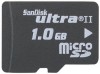 Reviews and ratings for SanDisk SDSDQU-1024-A10M - 1 GB Ultra II MicroSD Card Retail Package