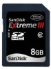 Get SanDisk SDSDX3-008G - 8GB EXTREME III SDHC SD Card Class 6 reviews and ratings
