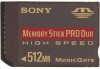 Get Sony MSXM512N - 512 MB Memory Stick Pro-Duo High Speed reviews and ratings