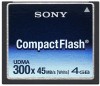 Get Sony NCFD4G - 4 GB 300x CompactFlash Memory Card reviews and ratings
