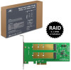 Reviews and ratings for Vantec UGT-M2PC300R - Dual M.2 SSD RAID PCIe x4 Host Card