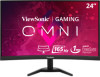 Get ViewSonic VX2468-PC-MHD - 24 OMNI Curved 1080p 1ms 165Hz Gaming Monitor with FreeSync Premium reviews and ratings