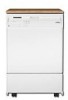 Get Whirlpool DP940PWSQ - 6 in. Console Portable Dishwasher reviews and ratings