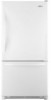 Get Whirlpool GB2SHTXTQ - 21.9 cu. Ft. Bottom-Freezer Refrigerator reviews and ratings